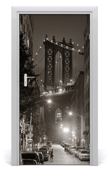 Fototapeta samolepiace dvere Manhattan New York 95x205 cm