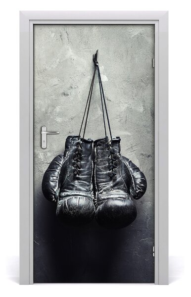 Fototapeta samolepiace dvere boxerské rukavice 95x205 cm