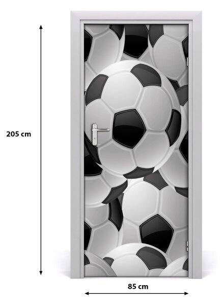 Fototapeta samolepiace na dvere futbal 85x205 cm