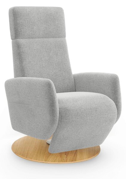 RELAXAČNÉ KRESLO, textil, svetlosivá Sit & More - Online Only obývacie izby, Online Only