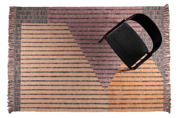 Ružový/broskyňový bavlnený koberec 160x230 cm Hampton – Dutchbone