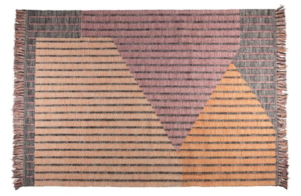 Ružový/broskyňový bavlnený koberec 160x230 cm Hampton – Dutchbone