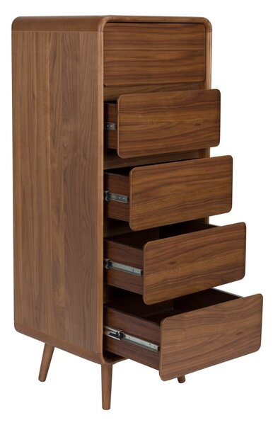 Hnedá komoda z jaseňového dreva 45x112x40 cm Rise – Zuiver