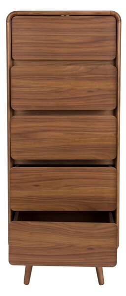 Hnedá komoda z jaseňového dreva 45x112x40 cm Rise – Zuiver