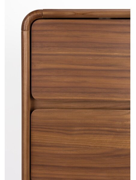 Hnedá komoda z jaseňového dreva 45x112x40 cm Rise – Zuiver