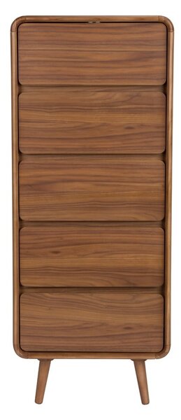Hnedá komoda z jaseňového dreva 45x112x40 cm Rise – Zuiver