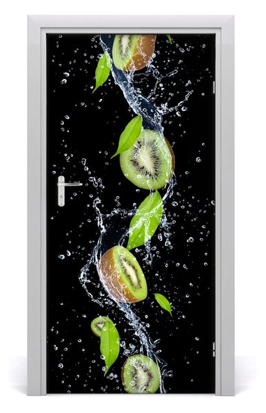 Fototapeta na dvere do domu samolepiace kiwi 95x205 cm