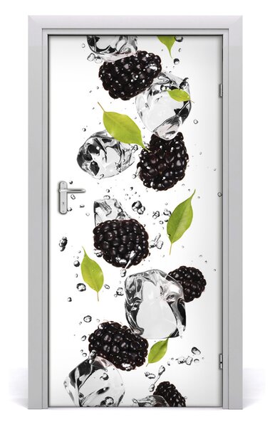 Fototapeta na dvere samolepiace ostružina a voda 95x205 cm