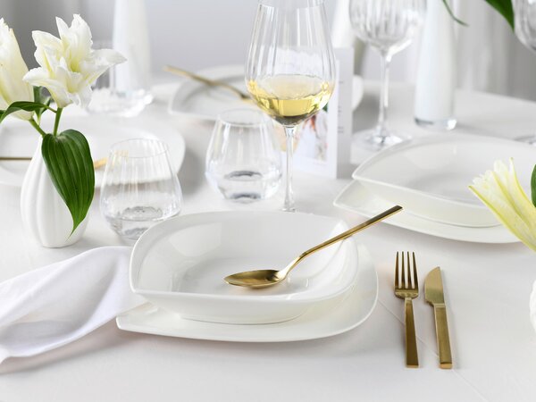 KOMBINOVANÝ SERVIS, 16-dielne, porcelán Creatable - Online Only bytové doplnky, Online Only