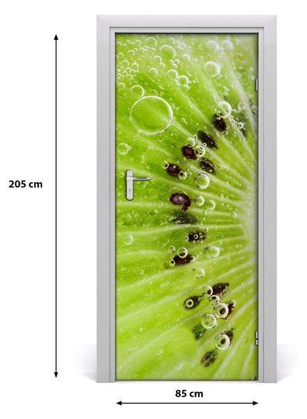 Fototapeta na dvere do domu samolepiace kiwi 85x205 cm