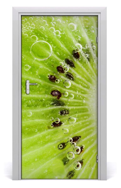 Fototapeta na dvere do domu samolepiace kiwi 95x205 cm
