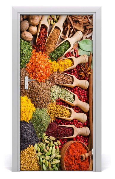 Fototapeta na dvere samolepiace korenie 95x205 cm