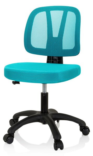 OTOČNÁ STOLIČKA PRE MLÁDEŽ, sieťovina, tyrkysová MID.YOU - Online Only detský nábytok, Online Only