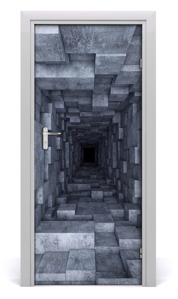 Samolepiace fototapety na dvere tunel 85x205 cm