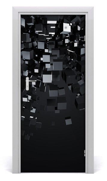 Samolepiace fototapety na dvere abstrakcie 3D 85x205 cm