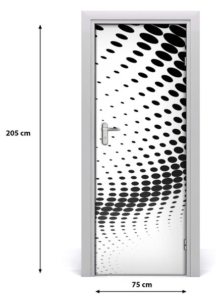 Samolepiace fototapety na dvere geometrické pozadie 75x205 cm