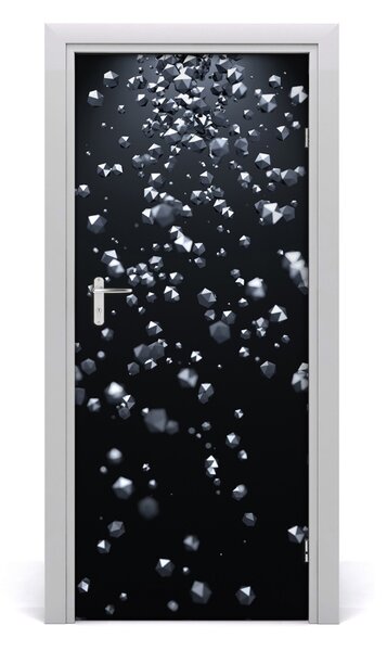 Samolepiace fototapety na dvere abstrakcie 3D 85x205 cm