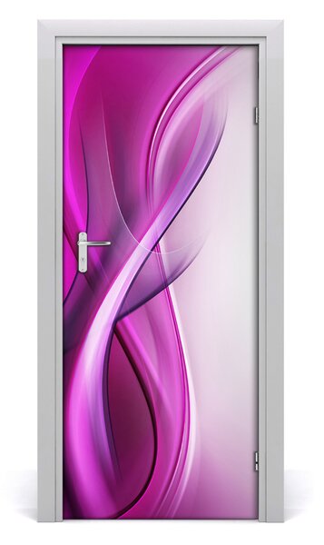 Samolepiace fototapety na dvere vlna pozadí 85x205 cm