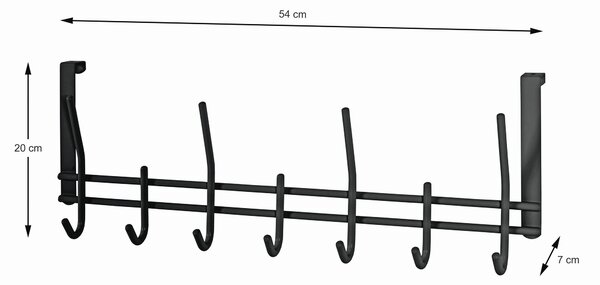 VEŠIAK NA DVERE, 54/20/7 cm - Predsieňové programy, Online Only