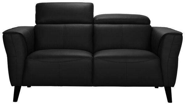 DVOJMIESTNA POHOVKA, čierna, pravá koža MID.YOU - Sedačky, Online Only
