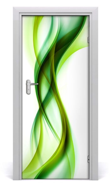 Samolepiace fototapety na dvere abstrakcie vlny 85x205 cm