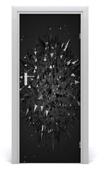 Samolepiace fototapety na dvere abstrakcie 3D 85x205 cm