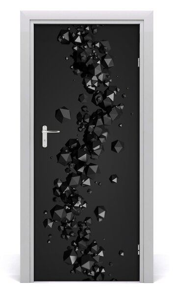 Samolepiace fototapety na dvere abstrakcie 3D 85x205 cm