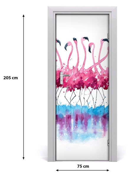 Samolepiace fototapety na dvere Fleminga 75x205 cm