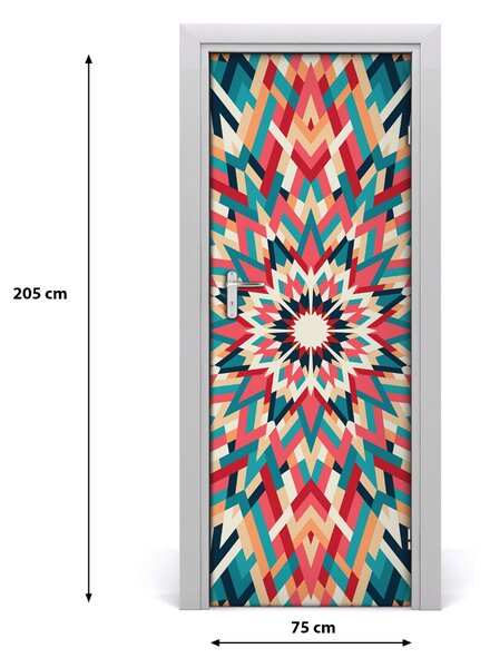 Samolepiace fototapety na dvere horoskop 75x205 cm