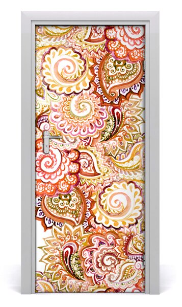 Samolepiace fototapety na dvere ornamenty 85x205 cm