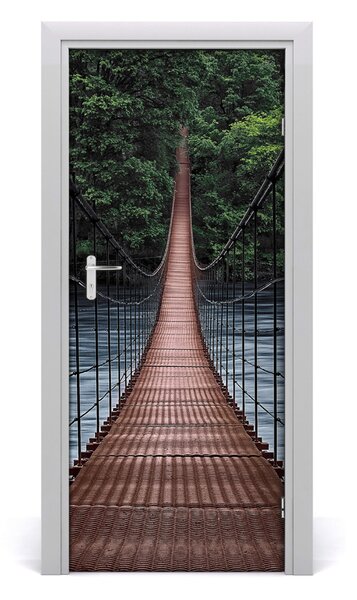 Fototapeta samolepiace na dvere visiaci most 85x205 cm