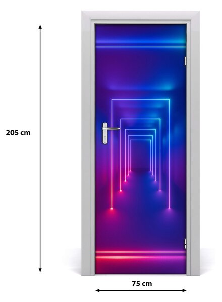 Fototapeta samolepiace na dvere nebeské neoy 75x205 cm
