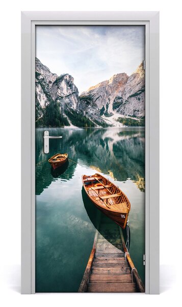 Fototapeta samolepiace dvere ľad jazero 85x205 cm