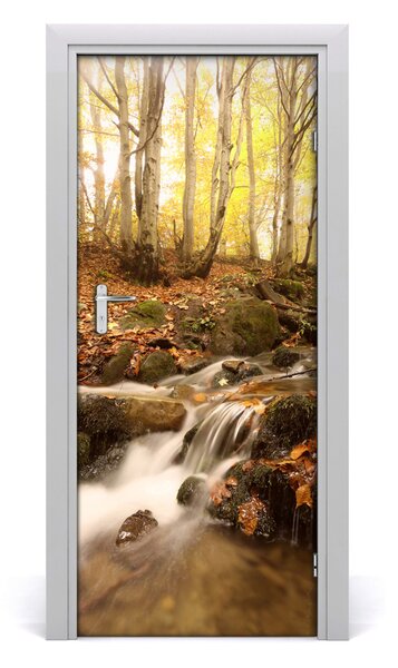 Fototapeta samolepiace na dvere zlatý jeseň 85x205 cm