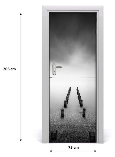 Fototapeta samolepiace na dvere voda jazero 75x205 cm