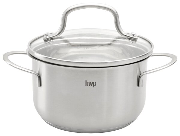 HRNIEC, ušľachtilá oceľ, 14/8,5 cm Homeware Profession. - Hrnce na varenie