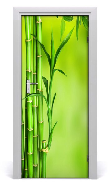 Samolepiace fototapety na dvere bambus 85x205 cm