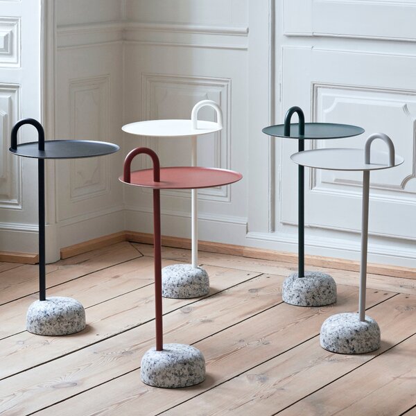 Odkladací stolík Bowler Side, Tile Red – HAY