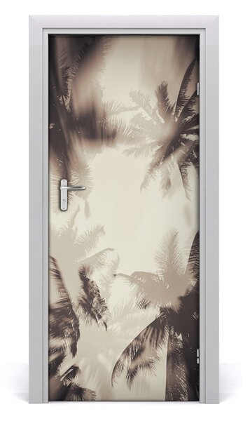 Fototapeta na dvere palmy 85x205 cm