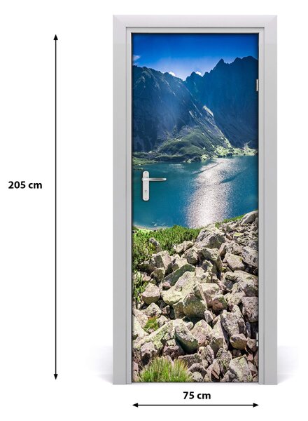 Fototapeta na dvere samolepiace Čierna stav Tatry 75x205 cm