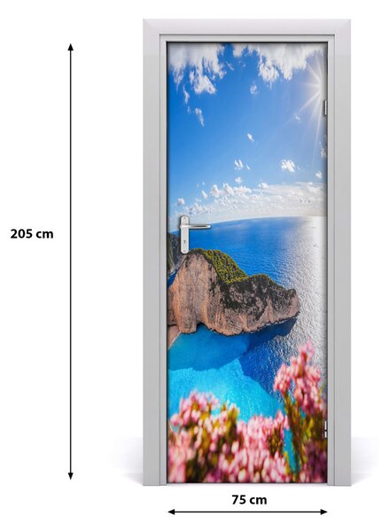 Fototapeta na dvere samolepiace Zakynthos Grécko 75x205 cm