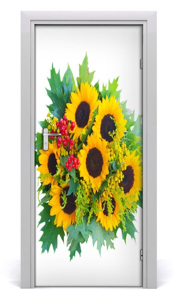 Fototapeta na dvere slnečník 85x205 cm
