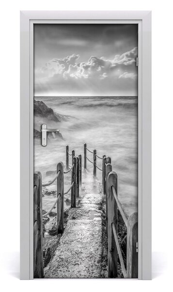 Fototapeta na dvere samolepiace Chodník nad morom 85x205 cm