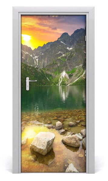 Fototapeta na dvere samolepiace Morské oko Tatry 85x205 cm