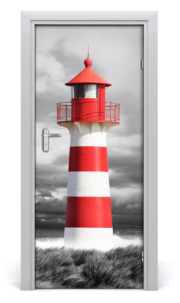 Fototapeta na dvere samolepiace morský maják 85x205 cm