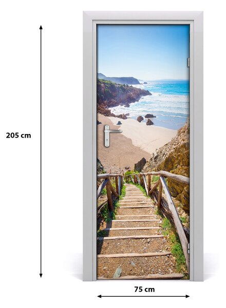 Fototapeta na dvere samolepiace Chodník na pláž 75x205 cm