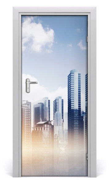 Fototapeta na dvere samolepiace mrakodrap 85x205 cm