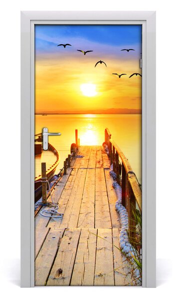 Fototapeta na dvere jazero 85x205 cm