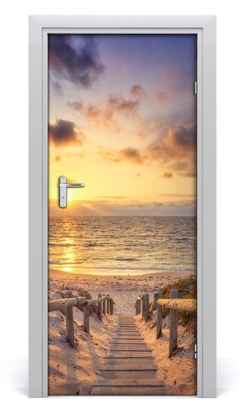 Fototapeta na dvere Chodník na pláž 85x205 cm