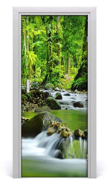 Fototapeta na dvere samolepiace horský potok 85x205 cm